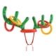 thumbnail image 3 of Juego De Juegos De Lanzamiento De Anillos Juego De Cuerno De Ciervo Inflable Para Navidad Carnaval Cumpleaños Navidad Verde, 3 of 5