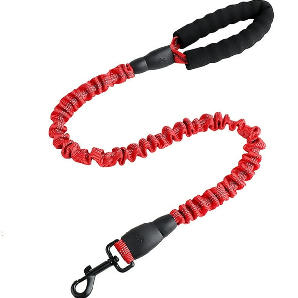 Correa extensible reflectante para perros, correa elástica de entrenamiento para perros