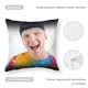 thumbnail image 5 of Inenarrable Fundas de almohada de terciopelo con tema, regalos de funda de almohada, decoración para el hogar, cojín de lanzar, regalo de cumpleaños para fans y parejas. 60cm x 60cm., 5 of 6