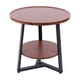 thumbnail image 1 of Mesa De Centro 60cm Redonda Walnut, 1 of 3