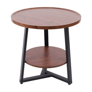 Habita2 Chile - Mesa De Centro 60Cm Redonda Walnut