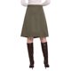 thumbnail image 3 of INSPIRE CHIC Falda de Oficina para Mujer a la Rodilla de Cintura Alta con Cuadros Escoceses M 2, 3 of 5