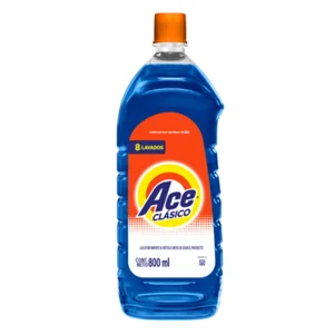 Original - Ace Detergente Clasico Liquido Ropa Blanca 800Ml