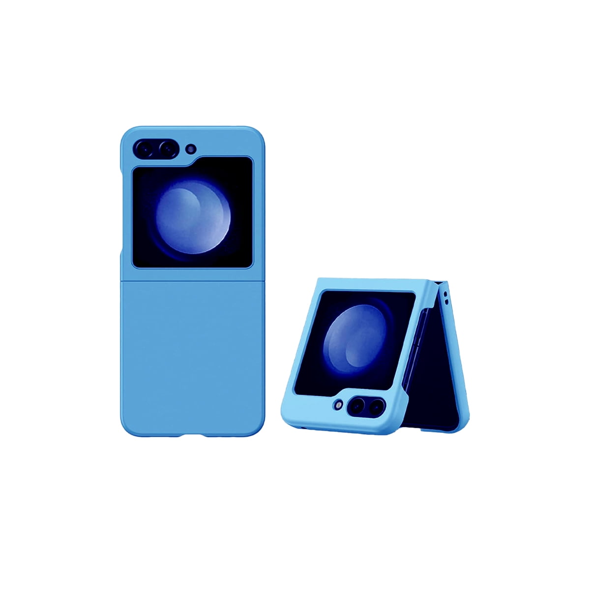 Joigo - Carcasa Para Samsung Z Flip 5 Goma Azul Claro