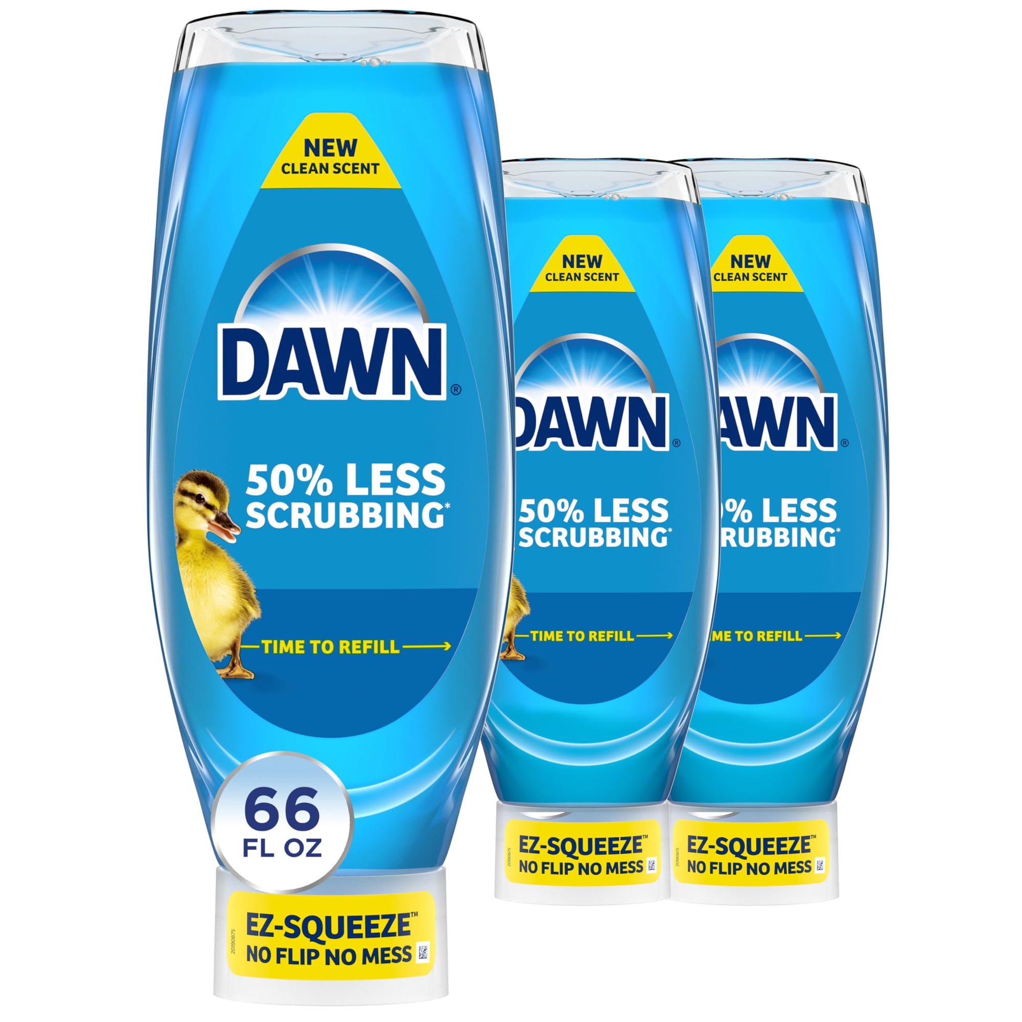Jabón Para Platos Dawn Ultra Ez-squeeze Original 660 Ml (paquete De 3)