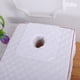 thumbnail image 1 of 35*35 Cm Thickened Beauty SPA Massage Table Planking Face Towel With Hole Bed Bandana, 1 of 3