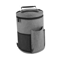Bothyi - Bolsa Para Guardar Hilo, Bolsa De Hombro Portátil Para Tejer, Para Principiantes, Color Gris