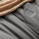 thumbnail image 5 of Juego de edredón HIMEET, tamaño completo, gris, 7 piezas, para todas las estaciones, 5 of 8
