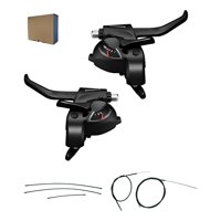 Kit Manillas Cambio Freno Shimano Tourney 3X7V Der Izq Negro