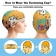 thumbnail image 3 of Las reglas de Rosie Gorro de Natación de Licra, Gorro de Baño de Tela Cómoda, Gorro Elástico Antideslizante para Hombres, Mujeres y Niños, 3 of 6