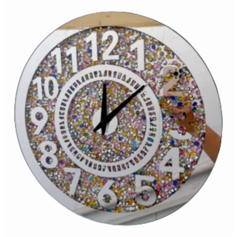 Genérico - Reloj Pared Decorativo Estilo Calado Diseño Dinámico Jhn