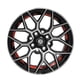 thumbnail image 2 of Set 4 llantas 14x6 4X100/4X114 Et25 GARA BM-UC-RED, 2 of 3