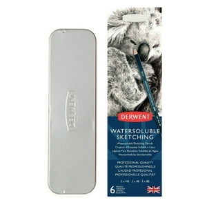 Lápices Grafito Acuarelable Derwent 3 Graduaciones