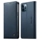 thumbnail image 1 of Funda Billetera de Cuero para [iPhone 12 Pro Max], Bloqueo RFID, Tarjetas y Soporte Azul, 1 of 5