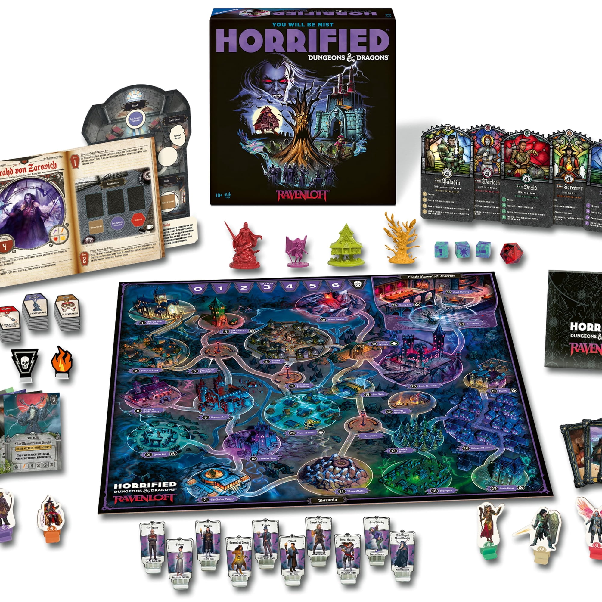 Horrified - Dungeons & Dragons Ravenloft – Juego de estrategia cooperativo
