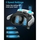 thumbnail image 4 of Interfaz Facial Ventilador de Enfriamiento Para Meta Quest 3 Accesorios - Sistema de Circulación de Aire Potente Ajustable de 3 Velocidades, Ayuda a Aliviar el Empañamiento de la Lente-Negro Blanco, 4 of 7