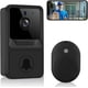 thumbnail image 1 of Timbre inteligente inalámbrico con timbre, videoportero WiFi para casa, interior y exterior, vigilancia, audio bidireccional, visión nocturna, almacenamiento en la nube y captura de fotos., 1 of 6