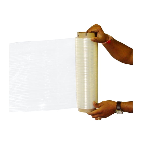 4 rollos de film plástico estirable LEDwholesalers de 45,7 cm x 457 m