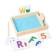 thumbnail image 1 of Bandeja De Arena Montessori Con 26 Tarjetas Con Letras Y 10 Tarjetas Con Números Para Niños En El Aula, Color Azul, 1 of 3