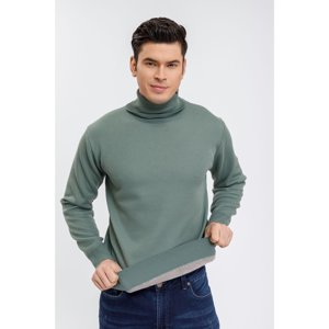 Likeshop - Sweater Tejido Frisado Hombre Cuello Subido Excelente Calidad 7191