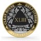 thumbnail image 1 of Medalla AA MYRECOVERYSTORE 40 mm Plata y Oro 30 g, 1 of 6