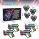 thumbnail image 5 of Set de Laser Tag Winyea Tag de 4 Pistolas y 4 Chalecos, Alcance de 46 m, 5 of 7