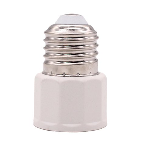 Magideal - Adaptador De Enchufe De Lámpara De 3 Clavijas E27, Convertidor De Enchufe De Lámpara De Salida A Adaptador De Enchufe, Extensor De Enchufe De Lámpara Para