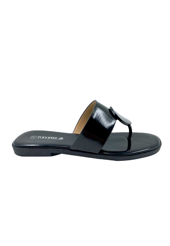 Todopiel - Sandalia Ecocuero Zb036 Negro