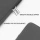 thumbnail image 3 of Funda para portátil RAINYEAR para MacBook/Notebook de 13,3 pulgadas, color gris, 3 of 7