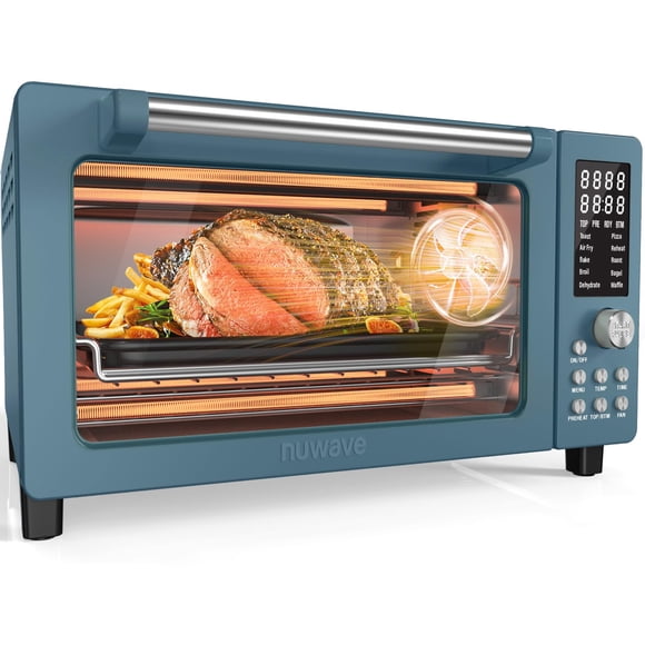 Horno tostador Air Fryer Nuwave Bravo Pro 21QT 1800W Azul