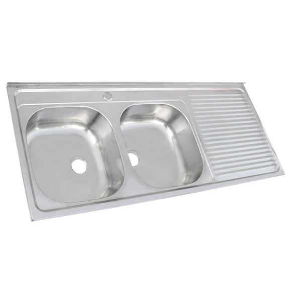 Lavaplatos 1235X435 Con Rebalse Empotrar Derecho