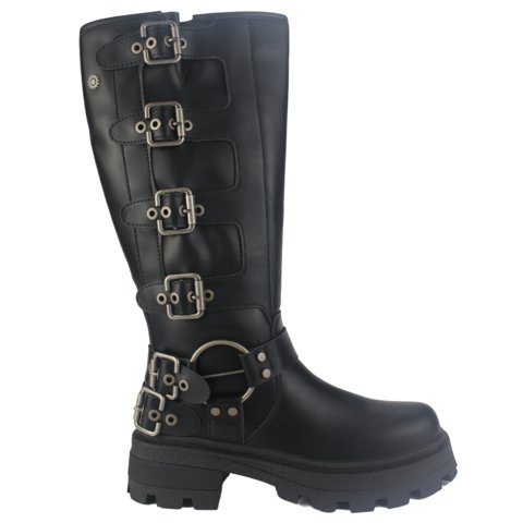 Bota Chalada Mujer Triva-1 Negro Casual
