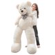 thumbnail image 1 of Oso de peluche Morismos Giant blanco 140 cm, 1 of 6