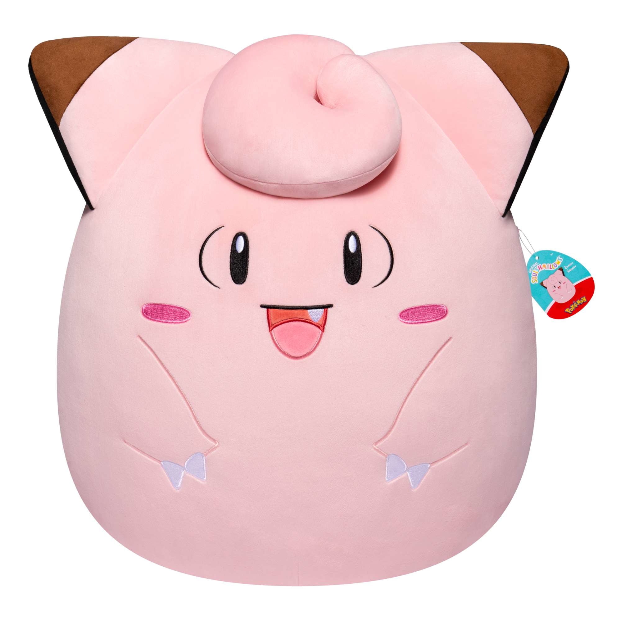 Pokemon - Peluche Squishmallows Clefairy 35Cm.