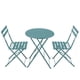thumbnail image 3 of Juego Terraza 3 Piezas Azul, 3 of 4
