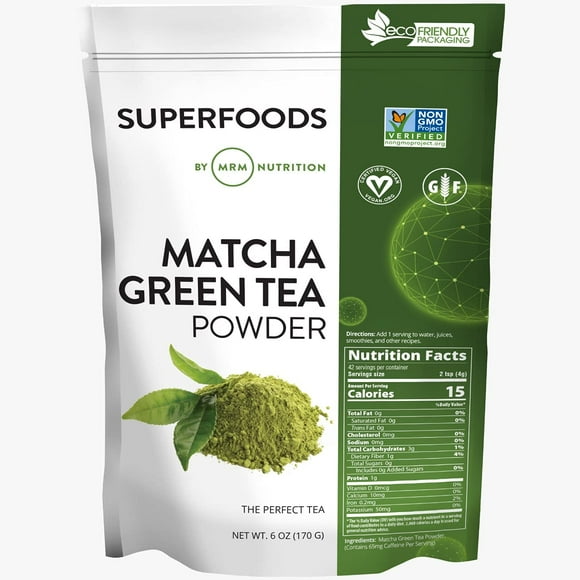 Té verde matcha en polvo MRM Super Foods 180 ml