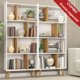 thumbnail image 2 of Set Living 2Lv07 2 Estantes Libreros Nichos Blanco - Nogal, 2 of 4