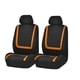 thumbnail image 3 of Juego completo de fundas para asientos de coche FH Group, tela, ajuste universal, naranja, 3 of 8