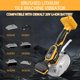 thumbnail image 3 of Vibrador de Baldosas Sin Cable Yutesiri 8 Velocidades DeWalt 20V, 3 of 7