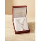 thumbnail image 1 of Collar Mallorca Doble Plata Fina 925,perla De Rio Y Circon Plateado, 1 of 3