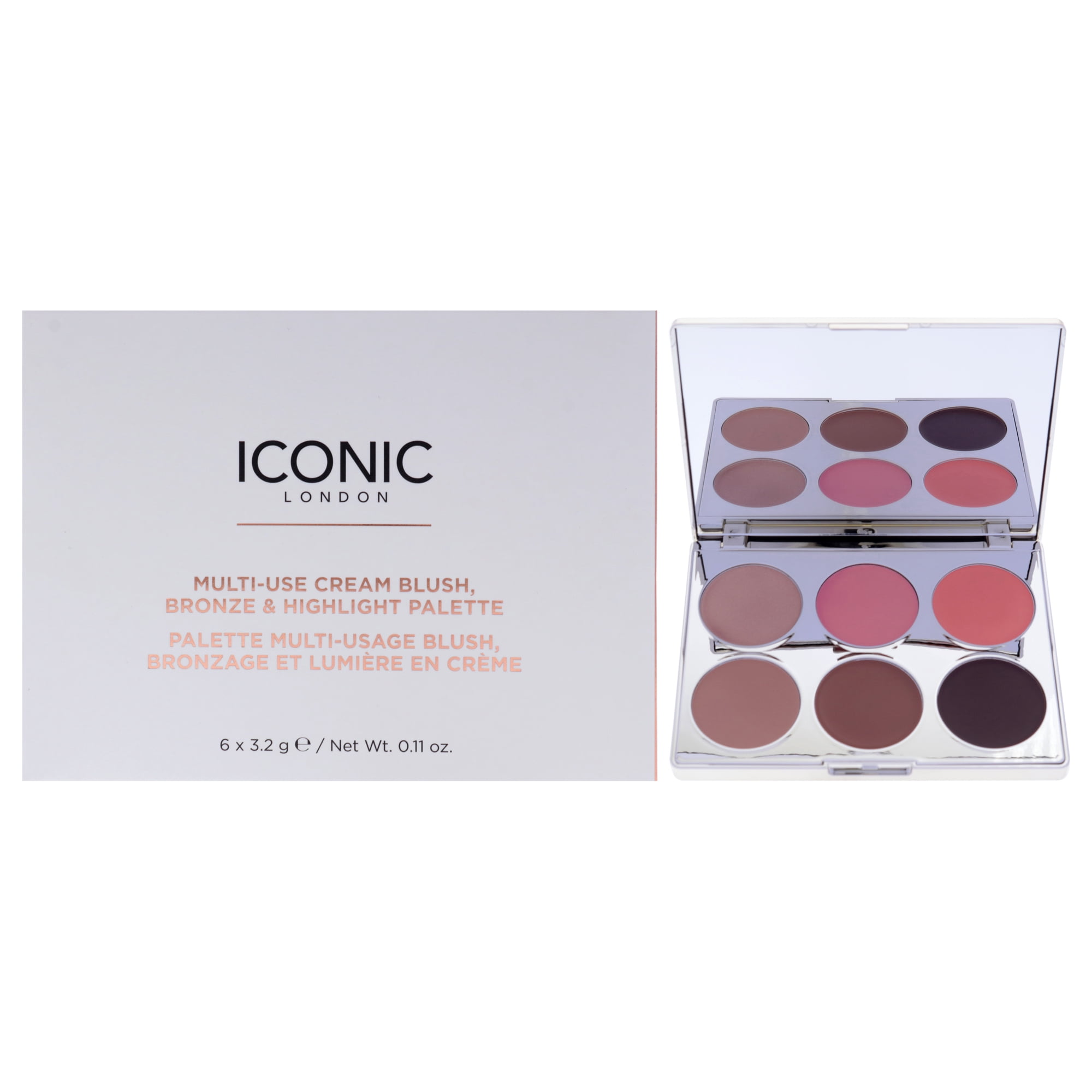Iconic London - Paleta Multiusos De Rubor En Crema, Bronceador E Iluminador