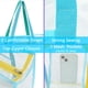thumbnail image 2 of Bolsa de playa transparente Fammart para mujer impermeable con cremallera, 2 of 3