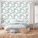 thumbnail image 5 of Papel pintado Erfoni Green Leaf Peel and Stick para baño, 5 of 9