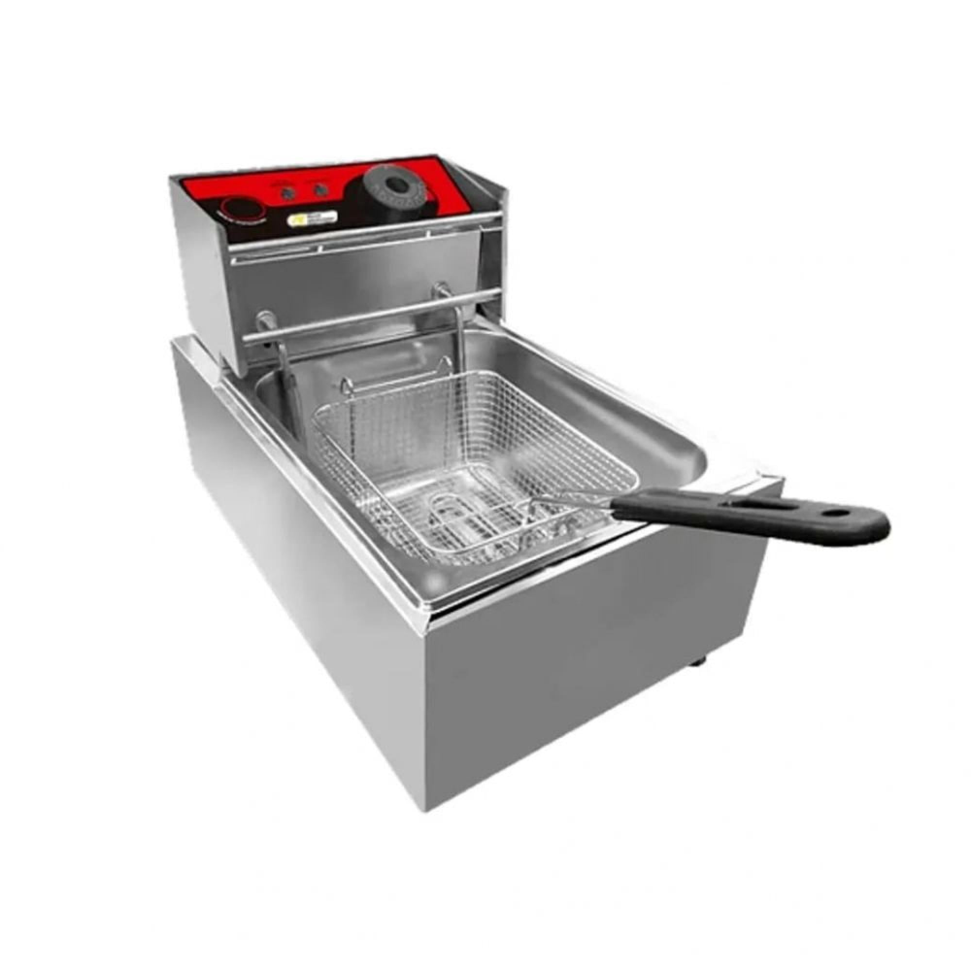 Genérico - Freidora Electrica Sobremesa 1 Deposito 6 Lt