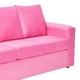 thumbnail image 4 of Sofa Kendy 3c Felpa 30 Rosado, 4 of 6