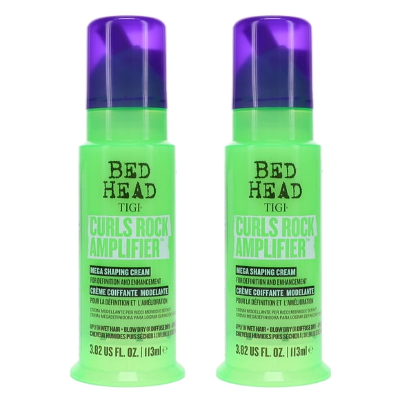 Crema para el cabello TIGI Bed Head Curls Rock Amplifier 112 ml (paquete de 2)