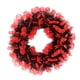 thumbnail image 2 of Corona De Calavera Para Puerta Delantera, Colgante De Halloween Para Decoración De Cóctel, Color Rojo, 2 of 5