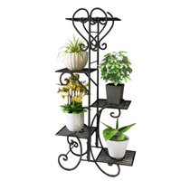 Crusec - Soporte De 5 Niveles Para Macetas Plantas Decorativo