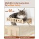 thumbnail image 3 of Estantes de Pared para Gatos KinoTail 5 en 1 Hamaca Grande para Gatos, 3 of 9