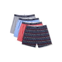 Boxer Tommy Hilfiger, Clásico, Algodón, Paquete De 4 Unidades